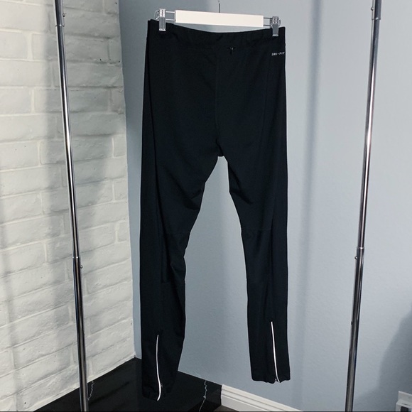 Black Nike Dri-fit leggings w/ ankle zips 3X - Picture 3 of 4